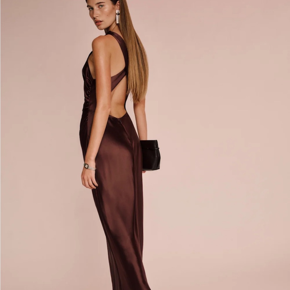 Reformation Dress - brand new, mahogany. size 6